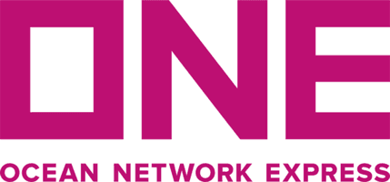 ONE — Ocean Network Express logo